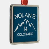 Nolan's 14 Colorado Metalen Ornament (Rechts)
