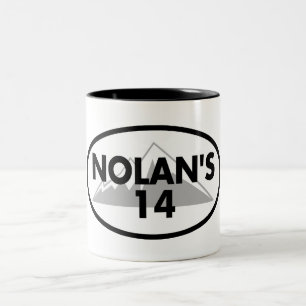 Nolan's 14 Colorado Oval Tweekleurige Koffiemok