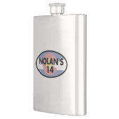 Nolan's 14 Colorado Vlag Ovaal Flacon (Links)