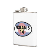 Nolan's 14 Colorado Vlag Ovaal Heupfles (Links)