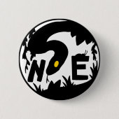 Nolan's Exotica speld Ronde Button 5,7 Cm (Voorkant)