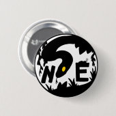 Nolan's Exotics-speld Ronde Button 5,7 Cm (Voorkant /achterkant)