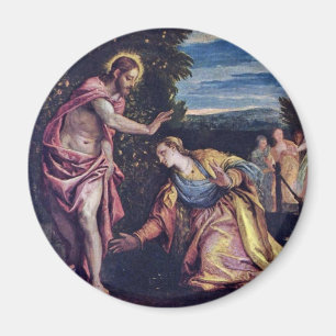 Noli me tangere door Veronese Paolo (beste kwalite Magneet