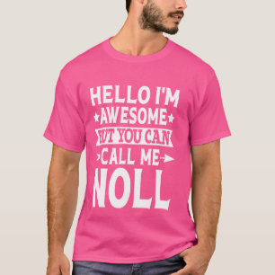 Noll Achternaam Noll Familie Team Achternaam Nee T-shirt
