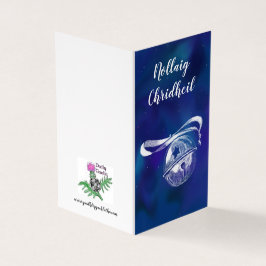 Nollaig Chridheil blue Kaart