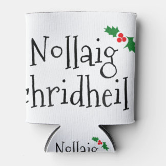 Nollaig chridheil scottish gaelic voor kerstmis. blikjeskoeler