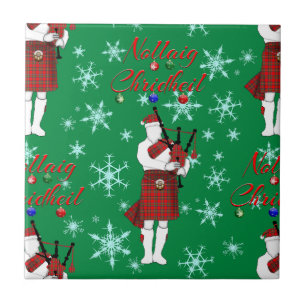 Nollaig Chridheil Scottish Merry Christmas Scottis Tegeltje