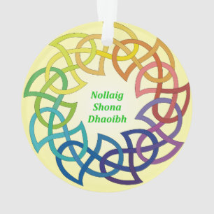 Nollaig Shona Dhaoibh - Ierse kerstdecoratie Ornament