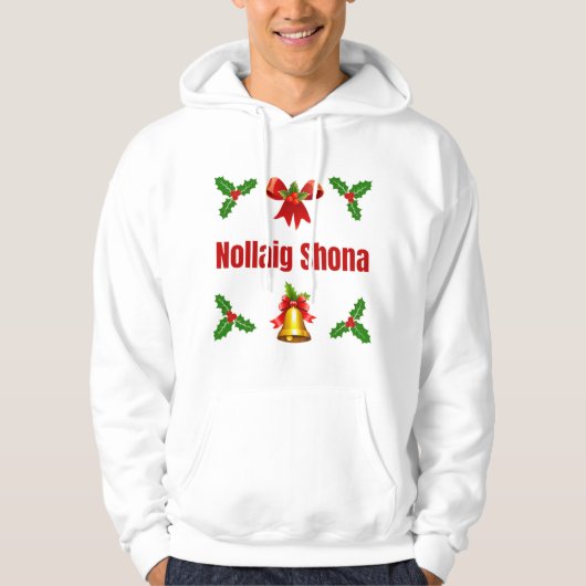 Nollaig Shona - mannen shirt (Voorkant)