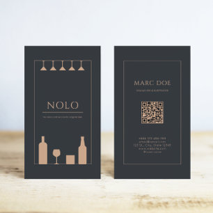 Nolo (alcoholarm of alcoholvrij) drankwinkel of ba visitekaartje