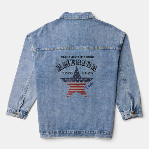 Nom 250e Joyeux Anniversaire America Stars