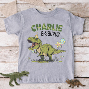 Nom-a-saurus TRex Dinosaure Fête d'anniversaire pe
