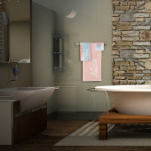 Nom abstrait rose pâle