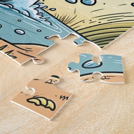 Nom adorable éléphant Jigsaw Puzzle (Côté)