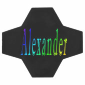 Nom Alexander coloré, Soccerball (Plat)