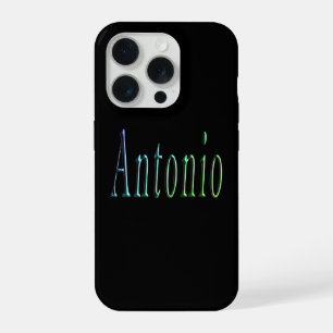 Nom Antonio de conception colorée,