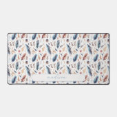 Nom aquarelle bohème plume florale personnalisé (Recto)