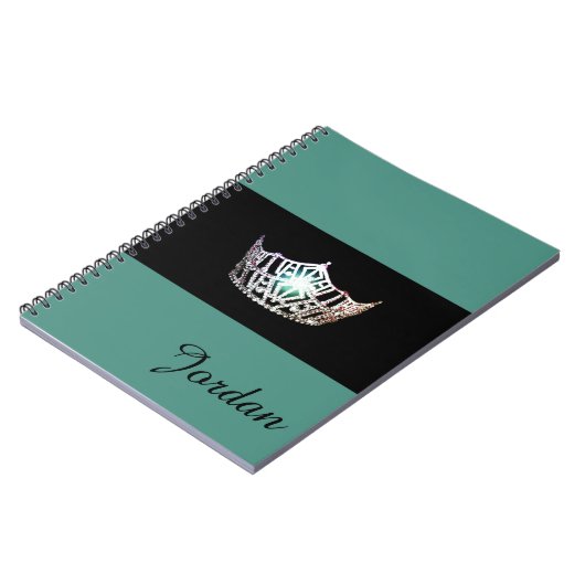 Nom argenté de coutume de carnet de couronne de (Côté gauche)