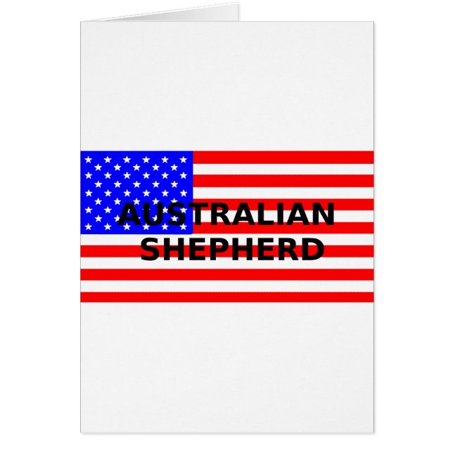 nom australien sur le drapeau (Devant)