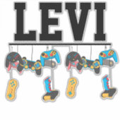 Nom avec Sticker de contrôleurs de jeu vidéo (Devant)