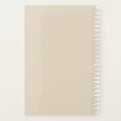 Nom beige minimaliste (Dos)