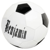 Nom Benjamin de conception noire, Soccerball (3/4)