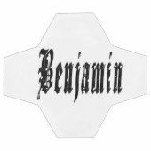 Nom Benjamin de conception noire, Soccerball (Plat)