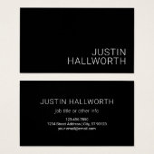 Nom blanc moderne ou autre texte en noir (Devant & derrière)