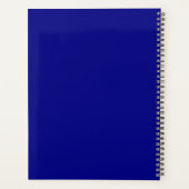 Nom bleu marine monogramme 2026 (Dos)