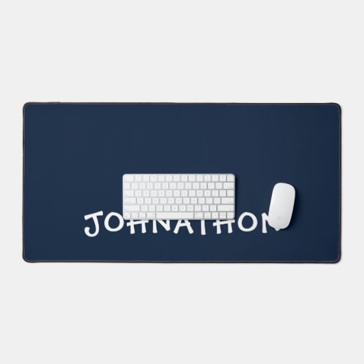 Nom bleu minimal (Clavier et souris)