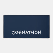 Nom bleu minimal (Recto)