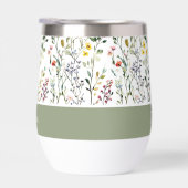 Nom botanique de fleur sauvage aquarelle (Droite)
