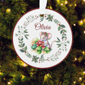 Nom Burgundy Sweet Mouse Arbre de Noël