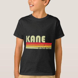 Nom cadeau Kane personnalisé T-shirt rétro vintage