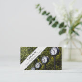 Nom carte de visite contemporain et profession (Debout devant)