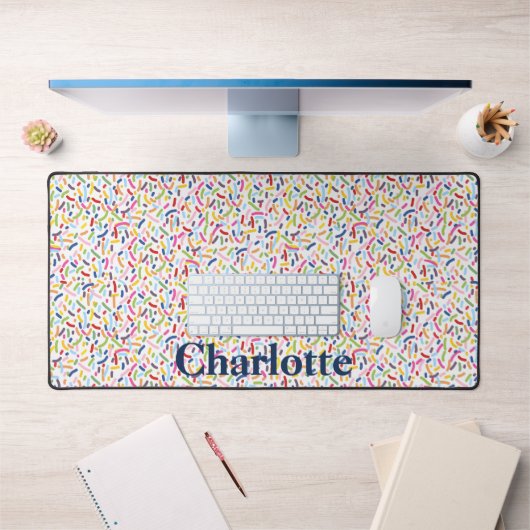 Nom coloré personnalisé Sprinkle (Bureau 1)