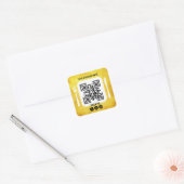 nom commercial code qr autocollant (Enveloppe)
