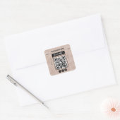 nom commercial code qr autocollant (Enveloppe)