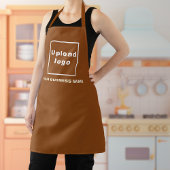 Nom commercial et logo sur tablier en polyester Br