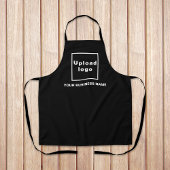 Nom commercial et logo sur tablier en polyester no