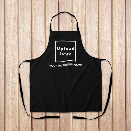 Nom commercial et logo sur tablier en polyester no