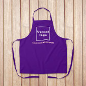 Nom commercial et logo sur tablier en polyester vi