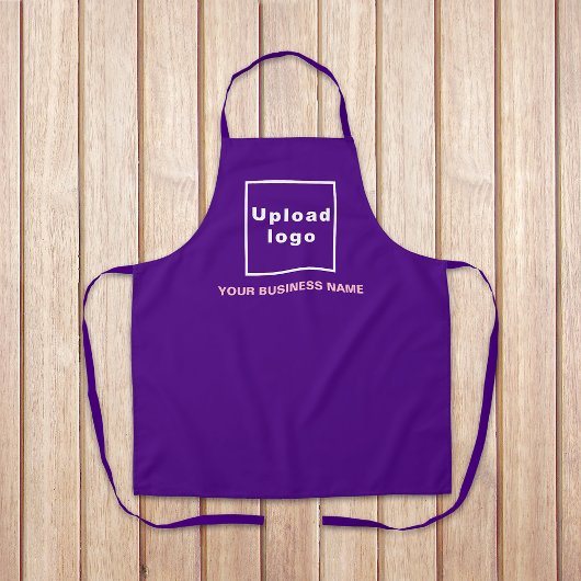 Nom commercial et logo sur tablier en polyester vi