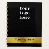 Nom commercial Livre de rendez-vous Gold et Black  (Devant)
