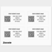 Nom commercial personnalisé Étiquettes de adresse  (Feuille)