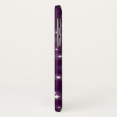 Nom complet fusée espace violet rouge bleu étui (Dos/Gauche)