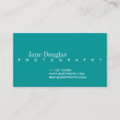 NOM COURT | CARTE DE VISITE (Dos)