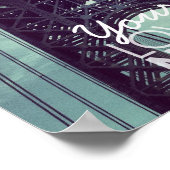 Nom customisé Aime New York City Poster (Coin)