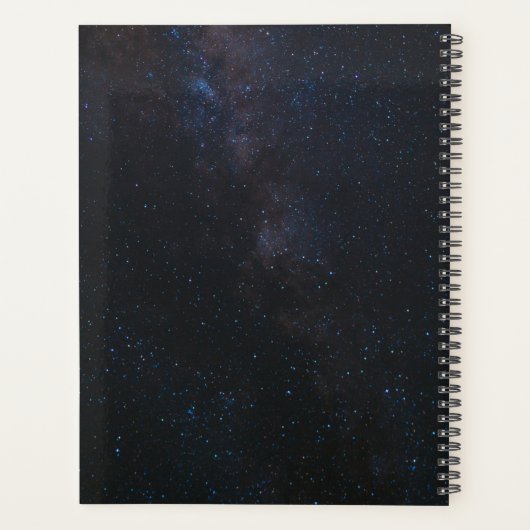 Nom customisé Astronaut Étoiles et ballons spatiau (Dos)