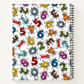 Nom Customisé De L'École Et Carnet Spiral Objet (Dos)